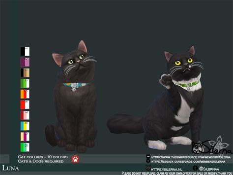 Luna Collars The Sims 4 Pets Curseforge