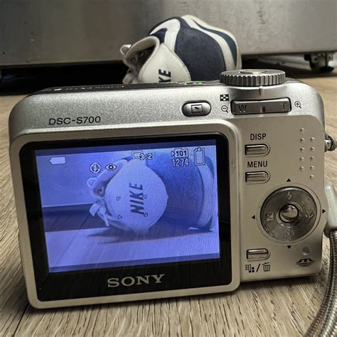 Sony Cyber Shot Dsc S Mp Digital Camera Silver Tested Working