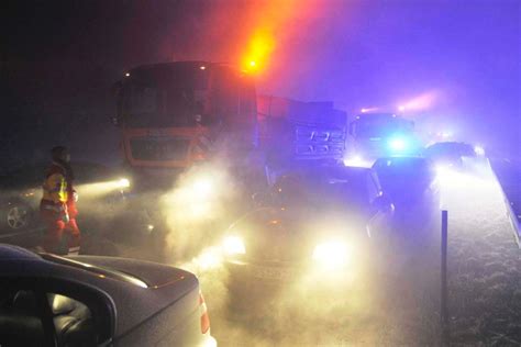 Bilder Nebel Unfall Auf Der A