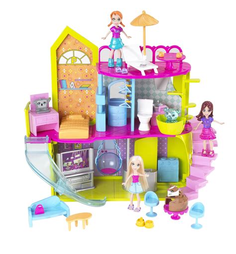 Polly Pocket Pollyworld House Playset Amazon Ca Toys Games Polly