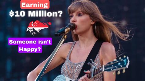 Taylor Swift Earning From Singapore Eras Tour Show Taylor Swift Got