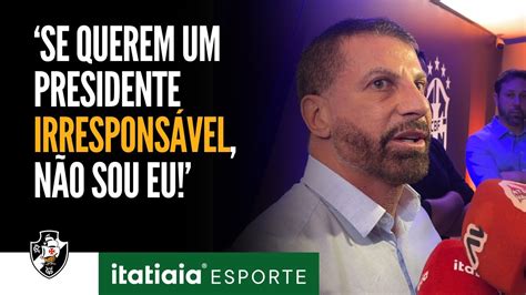 Pedrinho Abre O Jogo Sobre A Situa O Das Finan As Do Vasco E Esclarece