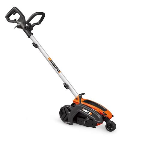 Worx Electric Lawn Edger And Trencher 7 5 In Push Walk Behind Electric Lawn Edger