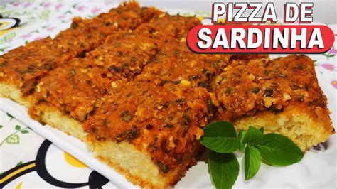 Mega Fofinha E Deliciosa Torta De Sardinha Pizza De Anivers Rio