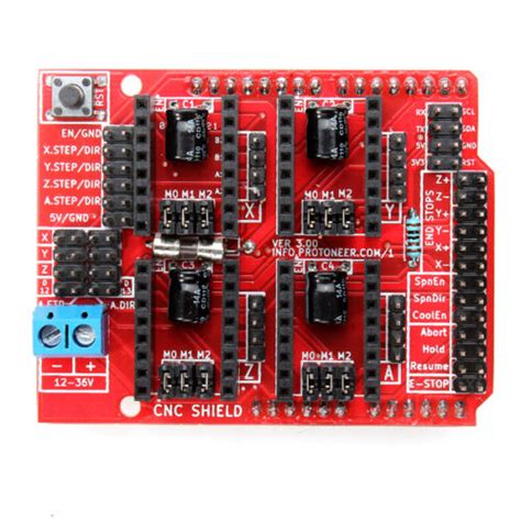 Cnc Shield Para Arduino Tostatronic