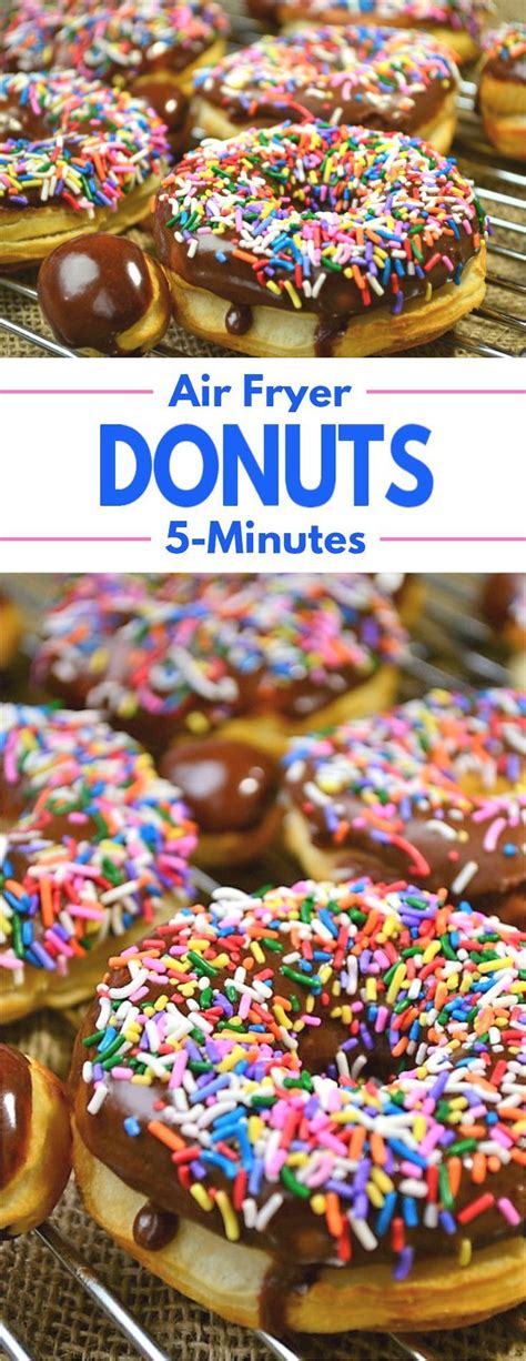 5 Minute Air Fryer Donuts A Simple Recipe For A Favorite Treat That