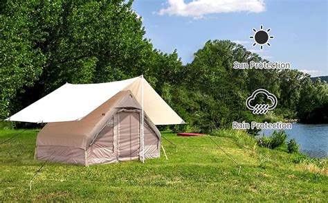 Baralir Inflatable Glamping Tent With Pump Person Inflatable House