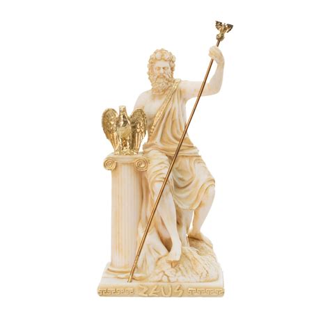 Zeus Statue Roman Jupiter God Ancient Greek Mythology Height 17.2 Cm/6.8 Inch - Etsy