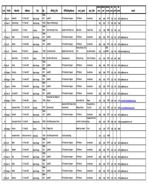 Fillable Online Ldi La Code Prefix Munpar Address City State Zip