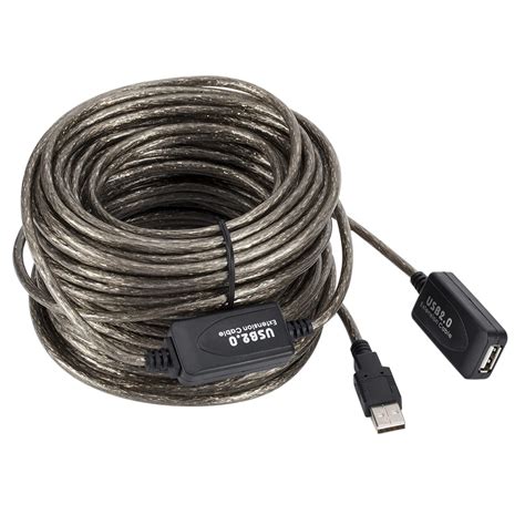 Cable De Extensi N Usb De M Repetidor Activo Macho A