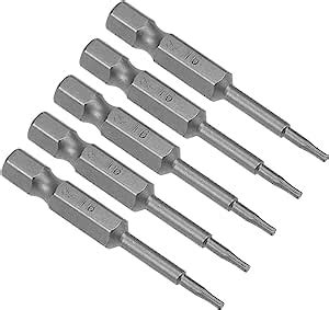 Uxcell Pcs T Magnetic Torx Screwdriver Bits Inch Hex Shank