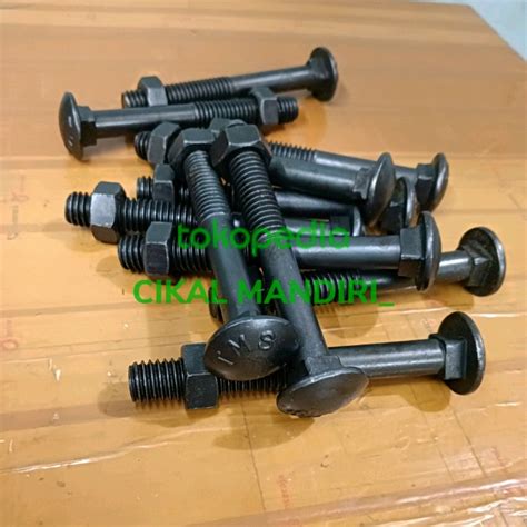 Jual Baut CB Payung 3 8 X 4 Carriage Bolt Jakarta Pusat CIKAL