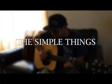 The Simple Things Michael Carreon Cover Youtube