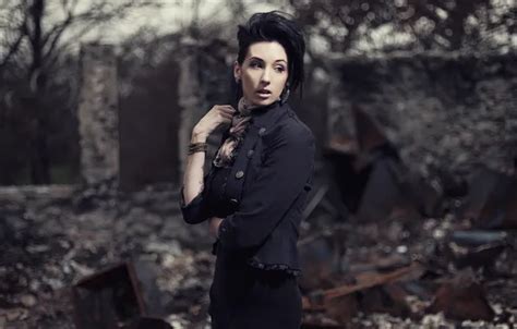 Wallpaper Girl Brunette Tattoo Girl Pretty Brunette For Mobile And