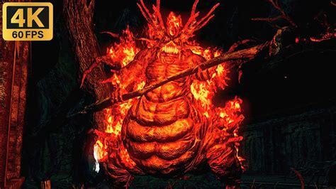 Dark Souls Remastered Demon Firesage Boss Fight K Fps Ps