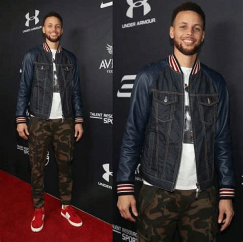 Pin By Kushana On Steph ️ Wardell Stephen Curry Ii Denim Jacket Wardell Stephen Curry