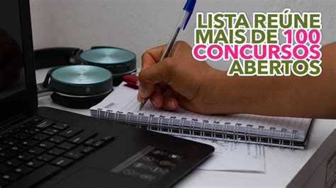 Lista Re Ne Mais De Concursos Abertos Vagas Dispon Veis