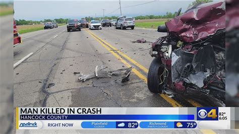 Fatal Crash Leaves 1 Dead 2 Injured In Hancock County Youtube