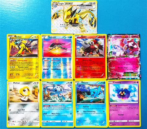 Coleccion De Legendarios Tarjetas Pokemon Tcg Env O Gratis