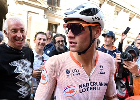 Mathieu Van der Poel abandonó el prueba de ciclismo de montaña del