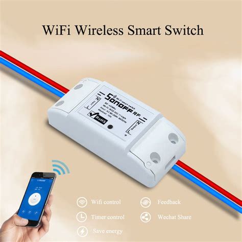 2020 Sonoff Wifi Switch Universal Smart Home Automation Module Timer