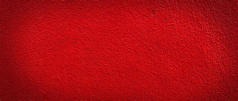 Wide Panorama Red Wall Texture For Background With Copy Space For