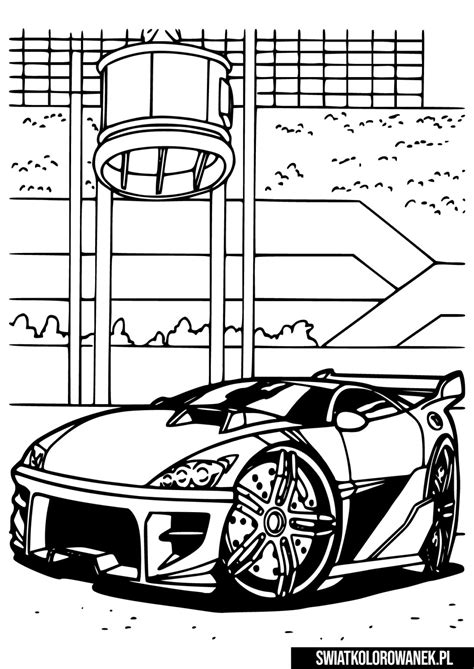 Uzbrojony Samoch D Hot Wheels Darmowe Kolorowanki Do Druku