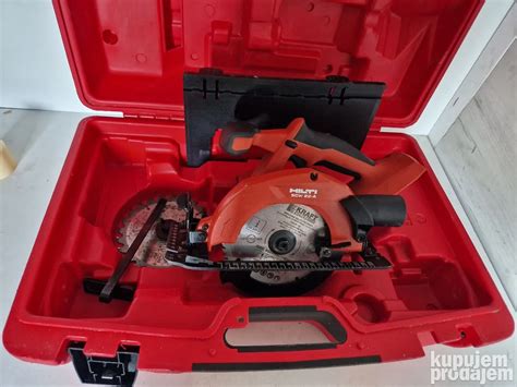 Hilti SCW 22A Cirkular Za Drvo U Koferu KupujemProdajem