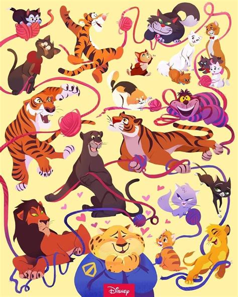 Pin By Crystal Mascioli On Disney Cats Disney Cats Disney Collage