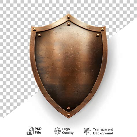 Escudo De Bronze Png Sem Fundo PSD Premium