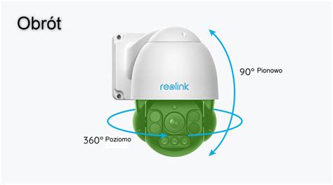 Kamera Zewn Trzna Reolink Rlc A Mp Ptz Poe Obrotowa Sklep
