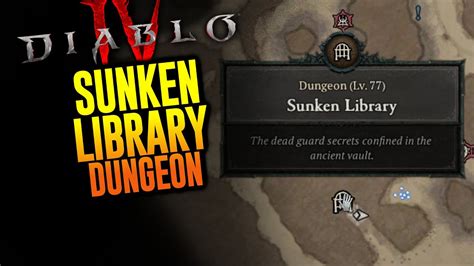 Sunken Library Diablo Dungeon Youtube