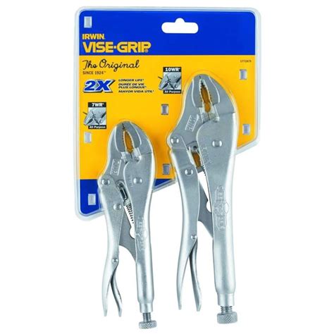 Irwin Vise Grip Locking Pliers Set Original 2 Piece