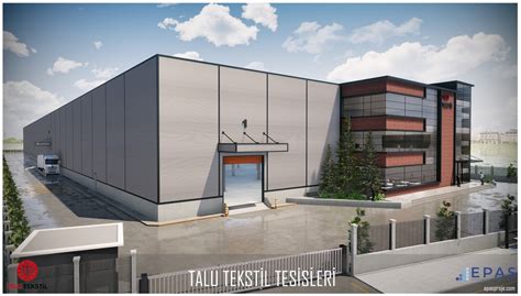 Talu Tekstil 1 OSB Fabrika Binası Epas Proje Müşavirlik