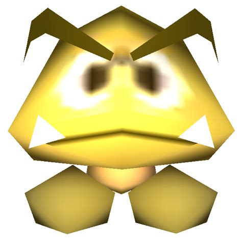 File GoldMiniGoomba Nsmb2 Render Png Super Mario Wiki The Mario