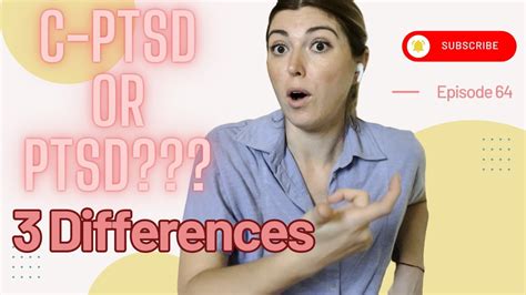 Cptsd Vs Ptsd 3 Ways To Tell The Difference And Get Help Youtube