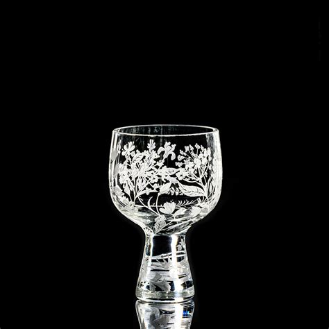 Silent Pool Gin Hand Etched Dartington Copa Glass Silent Pool Distillers