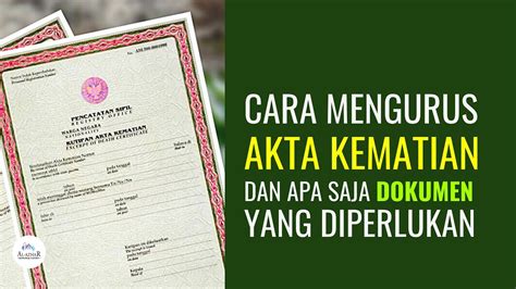 Cara Membuat Akta Kematian Di Dki Jakarta Terbaru Youtube