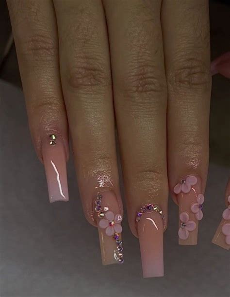 Short Square Acrylic Nails Acrylic Nails Coffin Pink Classy Acrylic