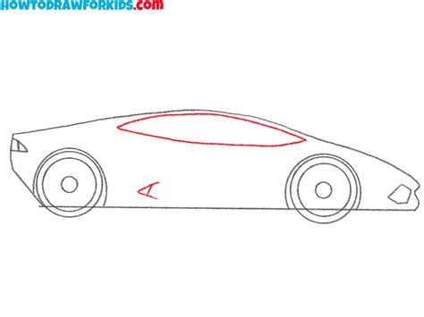 How to Draw a Lamborghini Huracán Drawing Tutorial For Kids