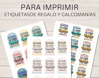 Etiquetas Para Imprimir Etsy