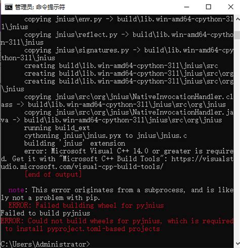 Python Python Failed Building Wheel For Xxx Failed