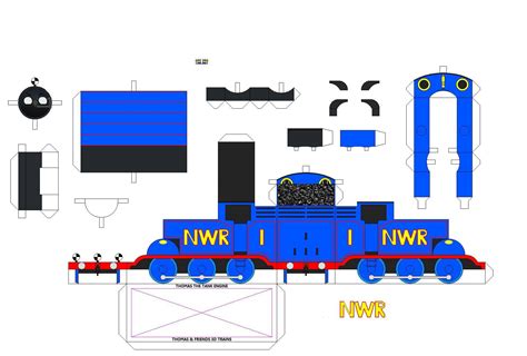 Thomas (model by Ever's Trainz) by farfanic on DeviantArt