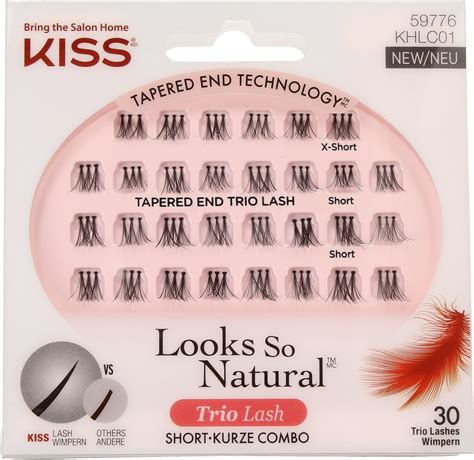 Kiss Haute Couture Trio Lash Short Combo 1 Set Oh Feliz Uk Online Shop