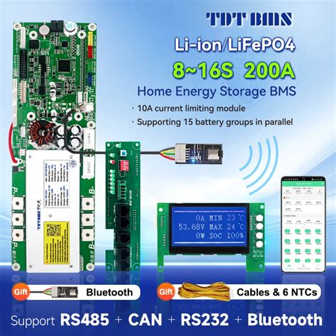 Tdt Batterie Lithium Ion Bms Intelligente Stockage D Nergie Quilibreur