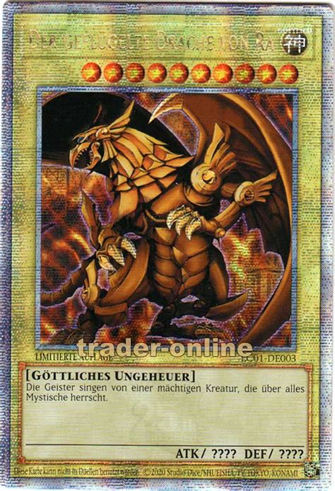 Der geflügelte Drache von Ra Quarter Century Secret Rare Trader