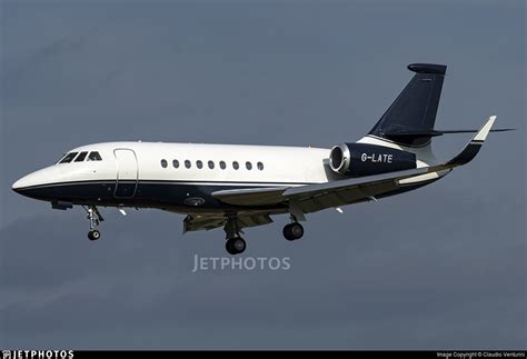 G LATE Dassault Falcon 2000EX Hangar 8 Claudio Venturini JetPhotos