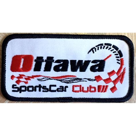 Oscc Embroidered Patch Ottawa Sportscar Club