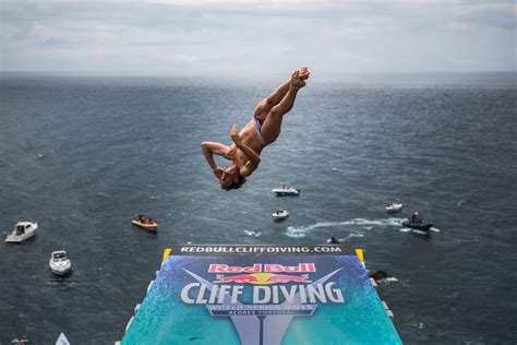 Red Bull Cliff Diving Azores Chrysa Sondra