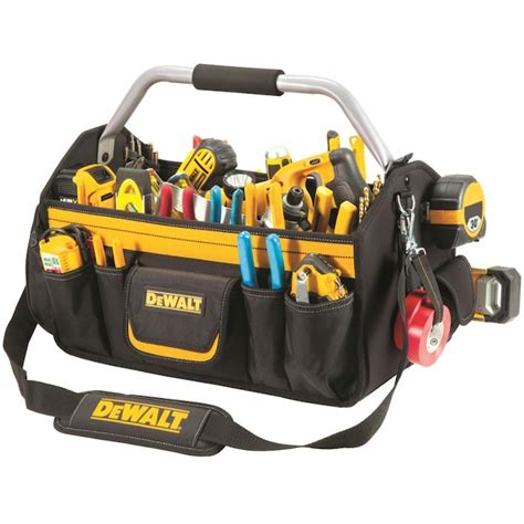 Dewalt Blackyellow Polyester 18 In Tool Tote Dg5597 At